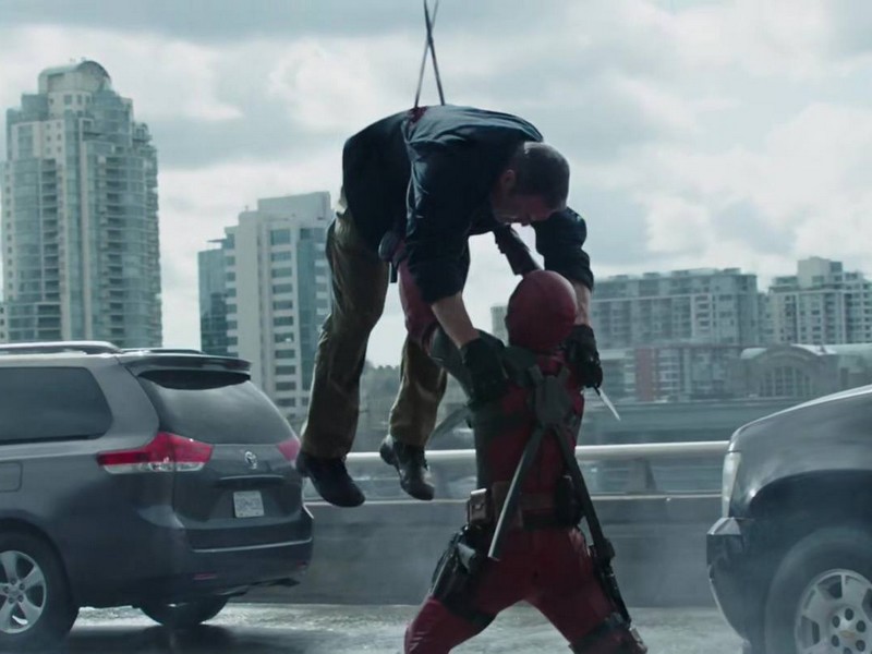 deadpool embroche quelqu'un